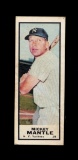1968 Bazooka Hand Cut Baseball Card Hall of Famer Mickey Mantle New York Ya