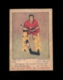 1951-52 Parkhurst Hockey Card #61 Terry Sawchuk Detroit Red Wings. G - VG+
