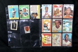 (14) Misc. Low Grade Ernie Banks Baseball Cards.