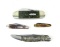 (4) Miscelllaneous Pocket Knives including: Hammer Brand USA Fish Scaling K