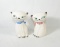 1958 Holt Howard Cozy Cat Salt & Peppers Shakers. Excellent No Chips or Cra