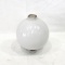 Antique Milk Glass Lightning Rod Decorative Glass Globe. 4-1/2