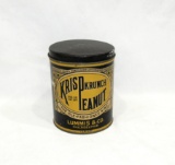 Vintage Krisp Krunch 1 lb. Peanut Tin 