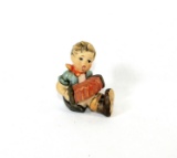 1968 Hummel Figurine Hum390: Boy with Accordion . Excellent no chips or cra