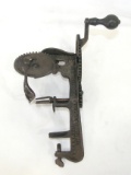 Antique 1800s Cast Iron Apple Peeler by Goodell Co. Antrim NH. USA. Attache