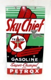 Texaco Sky Chief Porcelain Sign. Some Chips (See Photos) otherwise in Excel