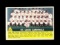 1956 Topps Baseball Card #134 St Louis Cardinals Team. VG-EX to EX Conditio