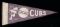 1950s Mini Fellt Pennant. Chicago Cubs. 3-3/4