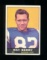 1961 Topps Football Card #4 Hall of Famer Raymond Berry. Creased on Front V