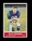 1964 Philadelphia Football Card #1 Hall of Famer Raymond Berry Baltimore Co