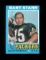 1971 Topps Football Card #200 Hall of Famer Bart Starr Green Bay Packers. E