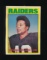 1972 Topps Football Card #303 Rare High Number In The Set Nemiah Wilson Oak