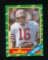 1986 Topps Football Card #156 Hall of Famer Joe Montana San Francisco 49ers