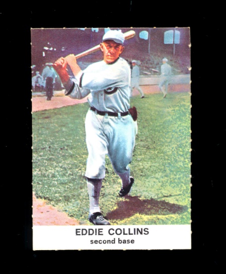 1961 Golden Press Baseball Card #28 Hall of Famer Eddie Collins Philadelphi