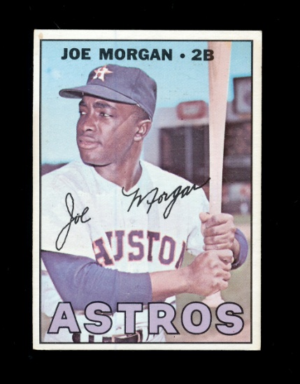 1967 Topps Baseball Card #337 Hall of Famer Joe Morgan Houston Astros. EX-M