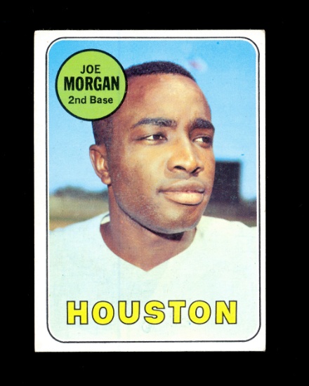 1969 Topps Baseball Card #35 Hall of Famer Joe Morgan Houston Astos. EX to