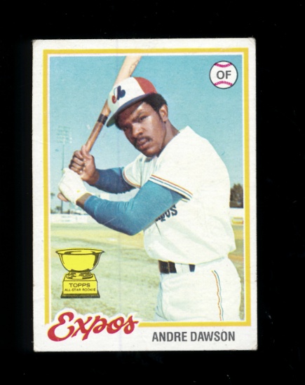 1978 Topps Baseball Card #72 Hall of Famer Andre Dawson Monteal Expos. EX-M