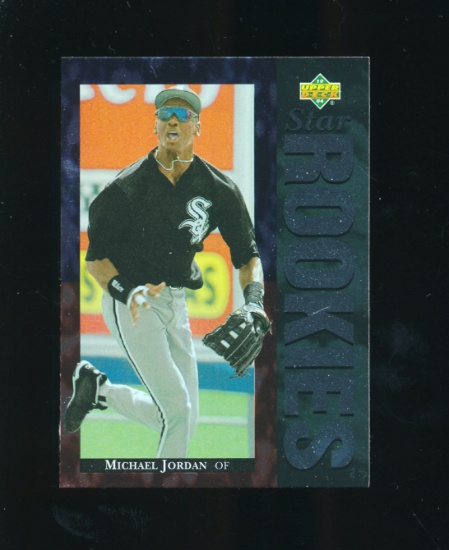 1994 Upper Deck STAR ROOKIES Baseball Card #19 Micheal Jordan Chicago White