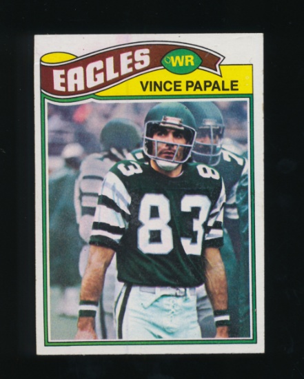 1977 Topps ROOKIE Football Card #397 Vince Papale Philadelphia Eagles. EX-M