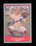 1990 Pacific Trading Baseball Card Autographed by Joe Garagiola. No COA