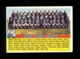 1956 Topps Football Card #113 New York Giants Team Card. VG-EX to EX Condit