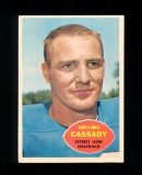 1960 Topps Football Card #42 Hopalong Cassady Detroit Lions. EX to EX-MT Co