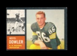 1962 Topps Football Card #71 Boyd Dowler Green Bay Packers. EX to EX-MT Con