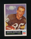 1965 Philadelphia Football Card #74 Boyd Dowler Green Bay Packers. EX to EX