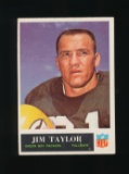 1965 Philadelphia Football Card #82 Hall of Famer Jim Taylor Green Bay Pack