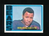 1972 Topps Football Card #320 Rare High Number In The Set Bob Wallace Chica