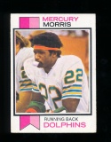 1973 Topps Football Card #48 Mercury Morris Miami Dolphins. EX to EX-MT Con