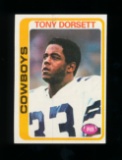 1978 Topps ROOKIE Football Card #315 Rookie Hall of Famer Tony Dorsett Dall