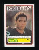 1983 Topps ROOKIE Football Card #294 Rookie Hall of Famer Marcus Allen Oakl