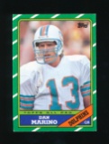 1986 Topps Football Card #45 Hall of Famer Dan Marino Miami Dolphins. NM to