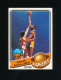1979 Topps Basketball Card #10 Hall of Famer Kareem Abdul-Jabbar Los Angele