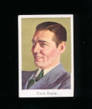 1930s German Clark Gable Bulgaria Sport 3-1/3 pfennig Zigarette Card. Repro