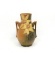 Vintage Roseville Pottery Clematis Brown Two Handled Vase 108-8