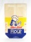 Unused Vintage 25-lb Paper Flour Bag. Shur-Good All Purpose Flour Packed Fo