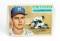 1956 Topps Baseball Card # 107 Eddie Mathews.