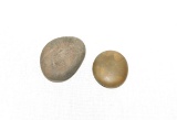 (2) Vintage Native American Grinding Stones