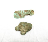 (2) Pieces of Vintage American Indian Float Copper.   1-1/2 lbs together