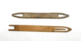 Vintage American Indian Wooden Weaving/Loom Tool Possible Fishing Net Repai