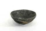 Native American excavated Pottery Bowl Complete With Corrugated Texture on