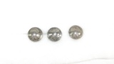 (3) Unique Vintage Indian Head Nickles Formed Into Buttons For Clothing Exc
