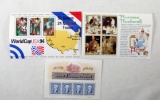 Collector Stamps Scott # 2837, 2840, 2875 Souvenier Postal Stamp Sheets, Ro