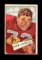1952 Bowman Large Football Card #42 Norm Standlee San Francisco 49ers. EX t