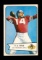 1954 Bowman Football Card #42 Hall Of Famer Y.A. Tittle San Francisco 49ers