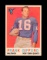 1959 Topps Football Card #20 Hall of Famer Frank Gifford New York Giants. E