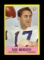 1967 Philadelphia Football Card #57 Don Meredith Dallas Cowboys. EX-MT to N