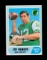 1968 Topps Football Card #65 Hall of Famer Joe Namath New York Jets. EX to